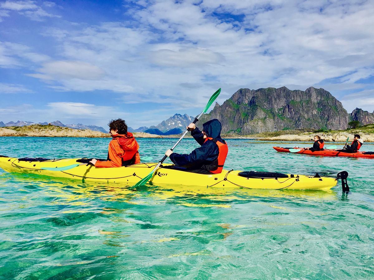 Lofoten Beach Glamping Skrova Luaran gambar